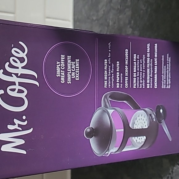 NIB - Mr. Coffee 28 oz. French Press Coffee Maker - Picture 6 of 14
